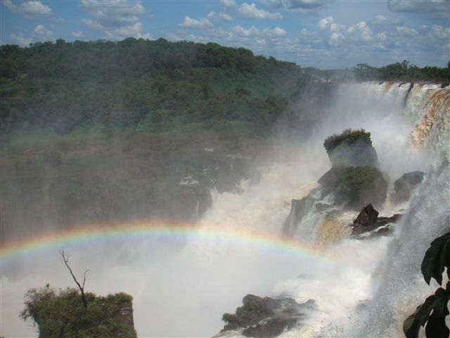 Iguazu waterfalls in Argentina
