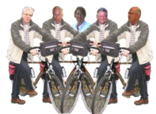 fietsen van Enkhuizen naar Rome