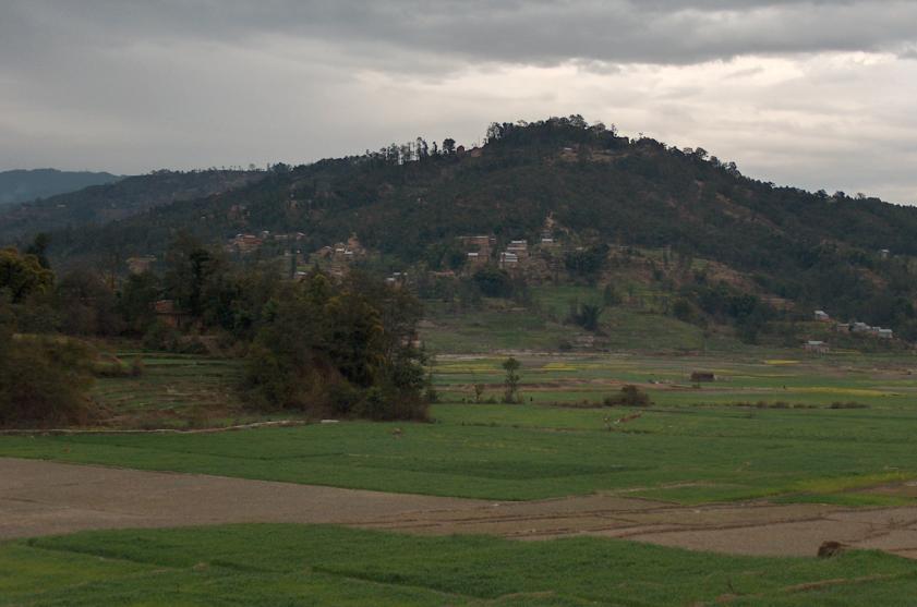 hill with Changu Narayan