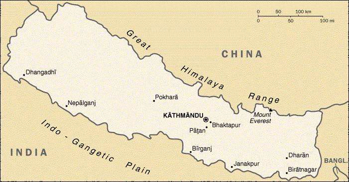 Nepal Map