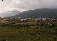 omgeving Budhanilkanth tempel