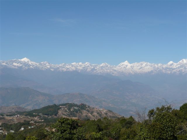 nagarkot uitzicht