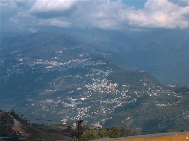 Gangtok, hoofdstad van Sikkim