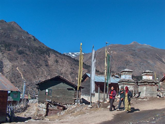 Thangu - het laatste dorpje voor Gurudongmar lake
