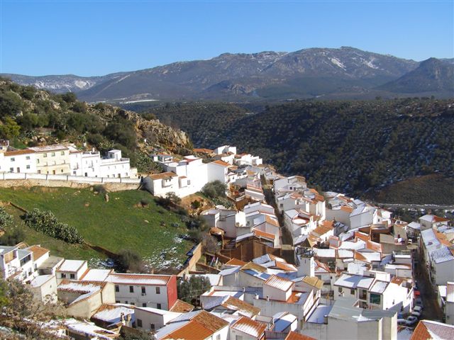 een van de mooie witte dorpen in Andalusie