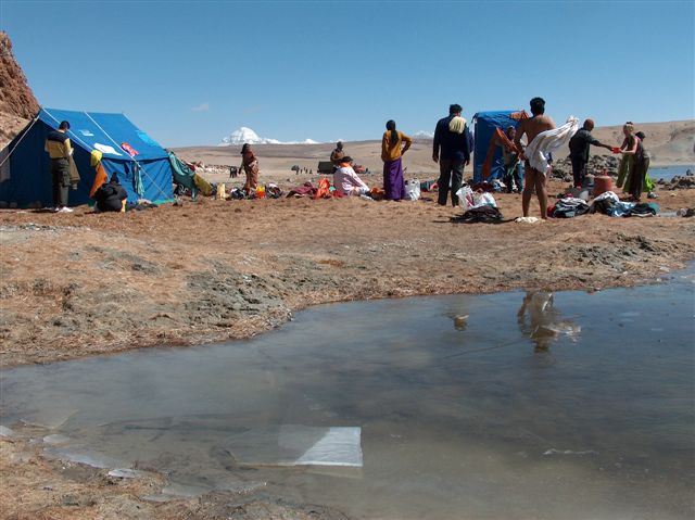 Lake Manasarovar Tibet